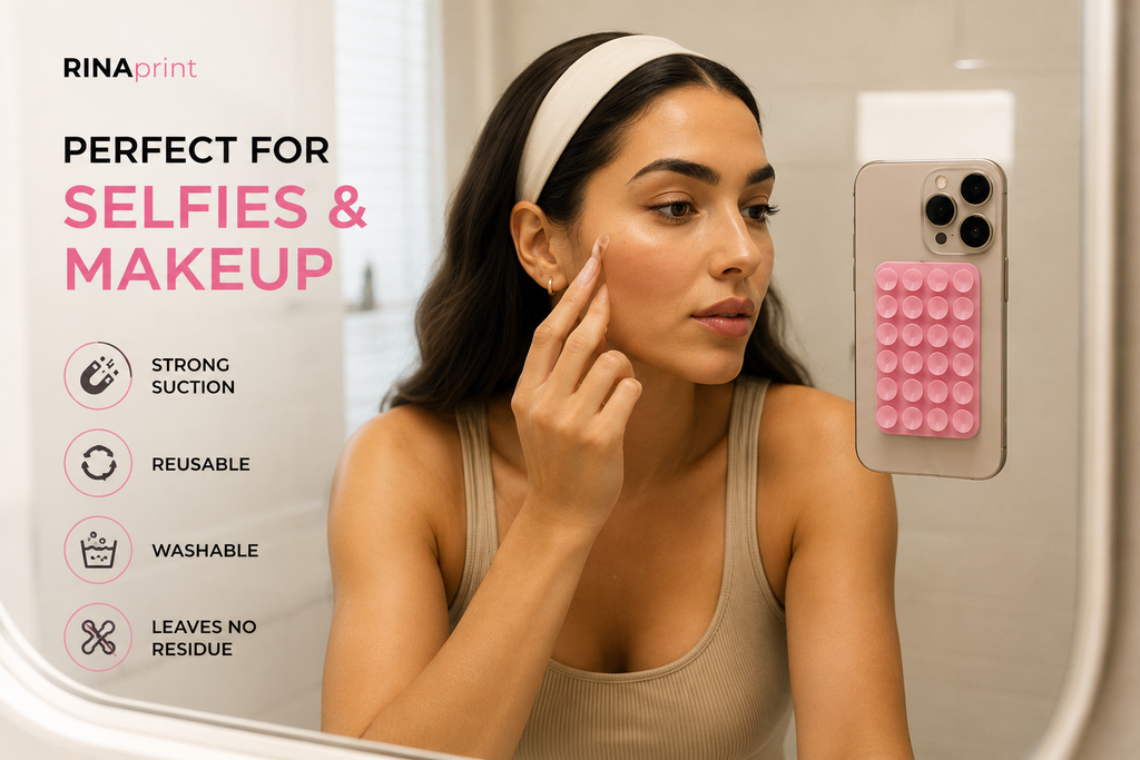 RINA Silicone Suction Phone Grip