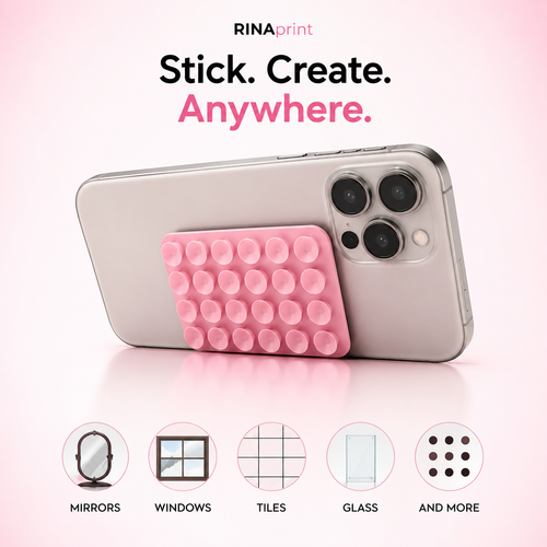 RINA Silicone Suction Phone Grip