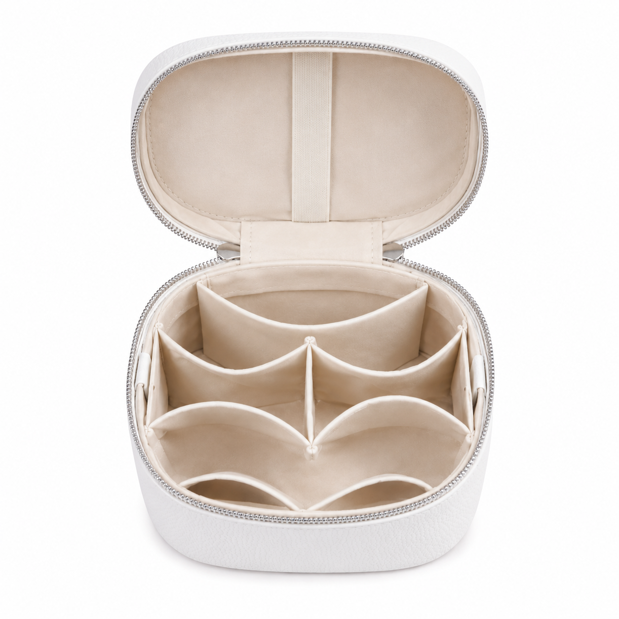 RINA Leather Makeup Bag
