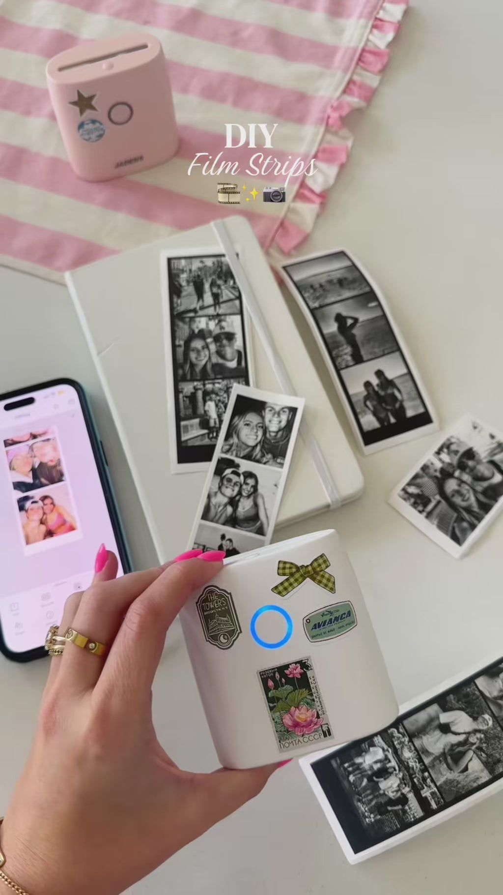 RINA Mini Sticker Printer